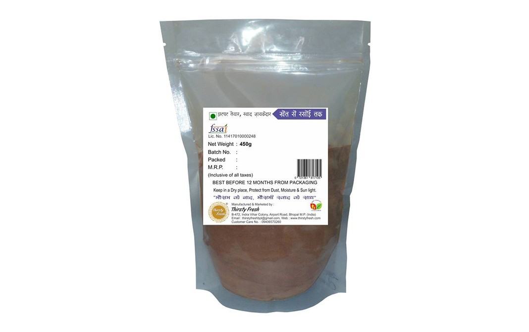 Thirsty Fresh Tomato Powder    Pack  450 grams